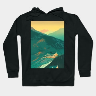 AUTUMN SUNRISE MOUNTAIN VIEW Hoodie